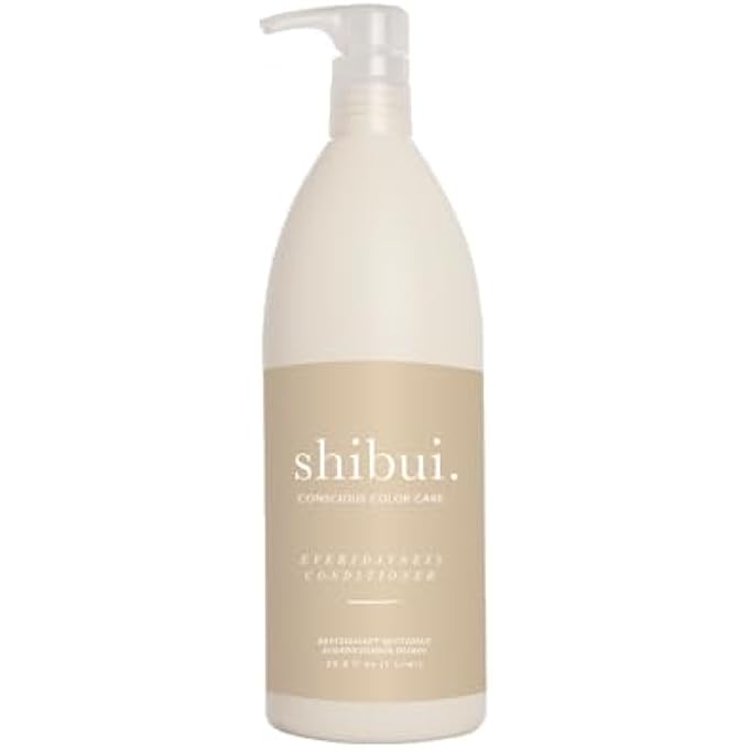 shibui EVERYDAYNESS CONDITIONER, LIGHTWEIGHT HYDRATION & COLOR PROTECTION WITH PEACH & BABASSU OILS FOR FINE TO MEDIUM HAIR, COLOR-SAFE & SILICONE-FREE, 33.8 FL OZ - Image 1